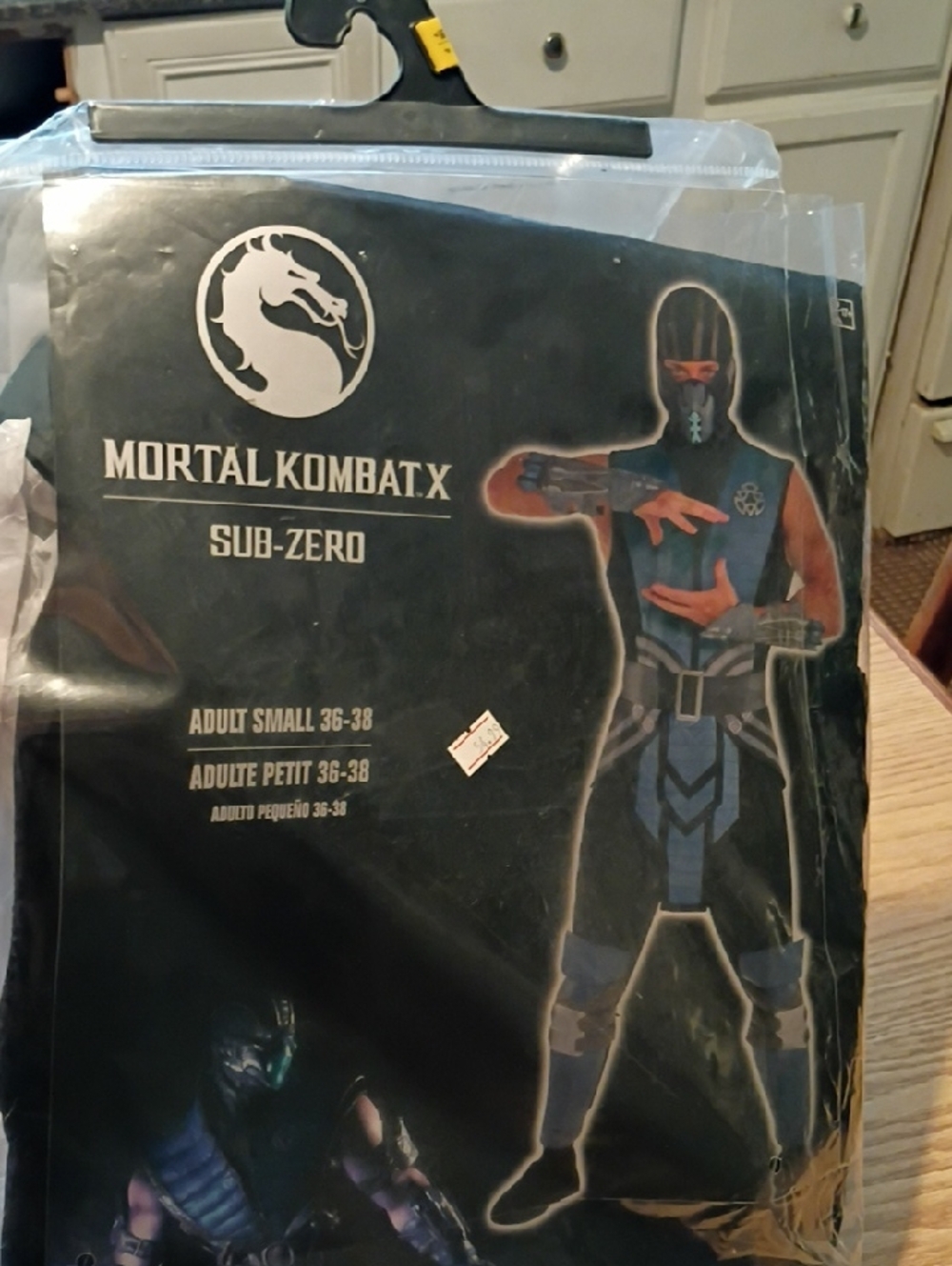 Mortal Kombat X Sub-Zero Kids Costume - Blue and Black